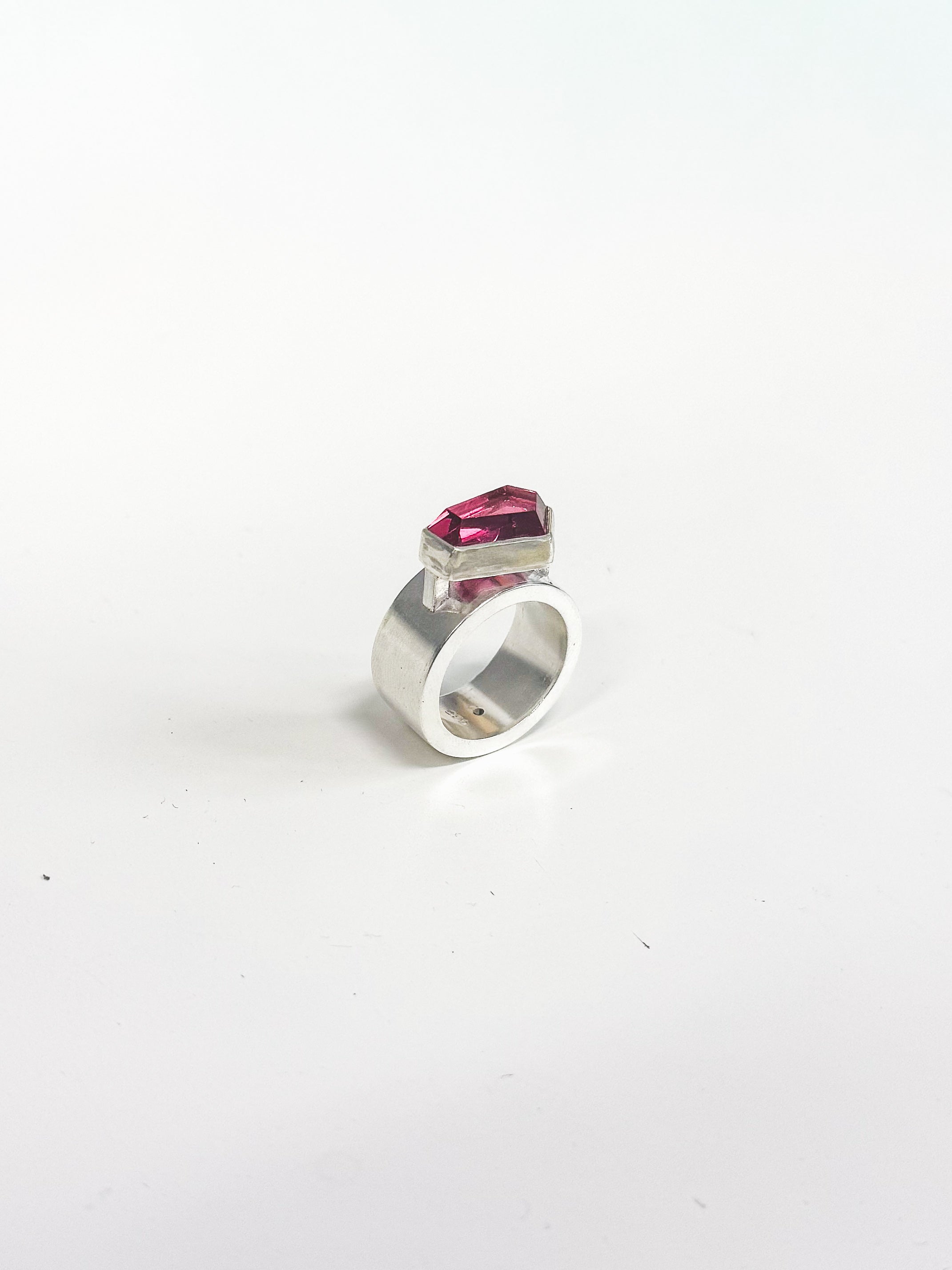 Hollow Pink Ring